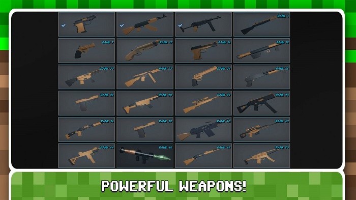 方块人射击僵尸游戏