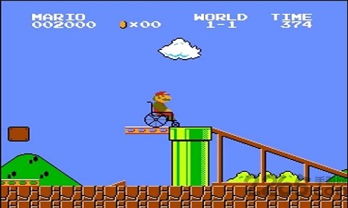 超级玛丽手机版轮椅版