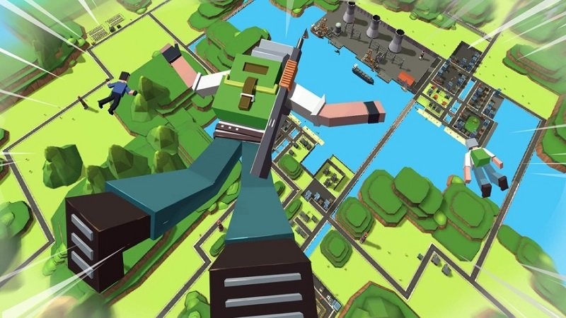 迷你跳伞吃鸡世界游戏 迷你跳伞吃鸡世界官方版下载