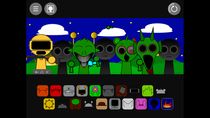 节奏盒子sprunki武器版模组