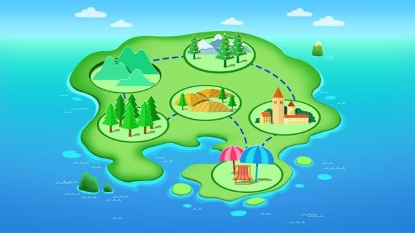 农场组装火车游戏