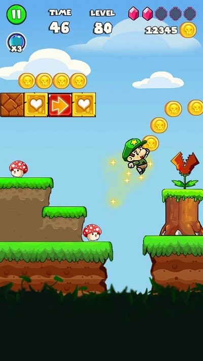 超级玛丽冒险之旅小游戏