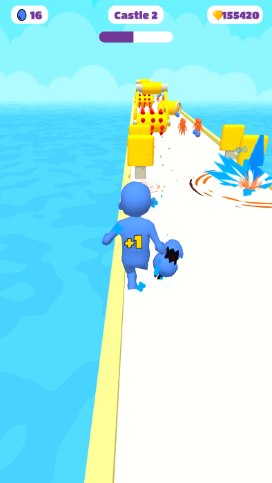 爆炸酷跑防守游戏