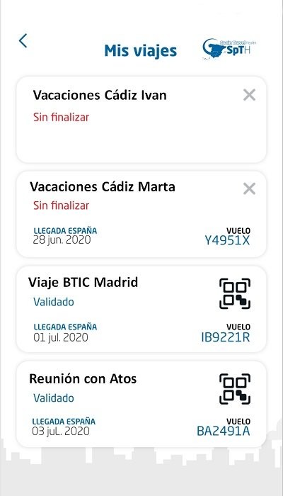 西班牙旅行健康信息表格申报官方版(spth)