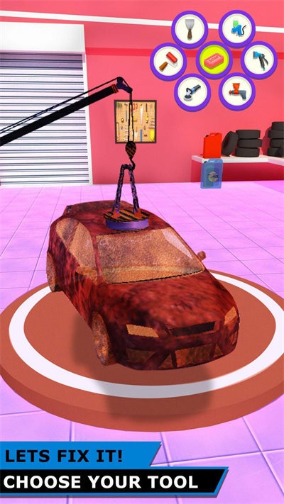 汽车经纪3d维修大亨游戏