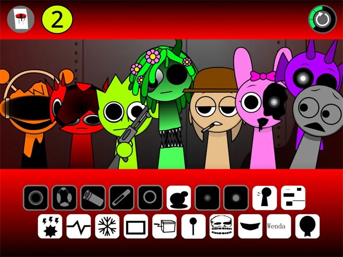 节奏盒子sprunki腐败版2模组