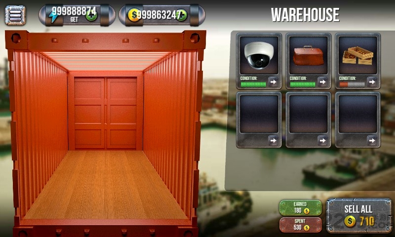 拍卖集装箱内购破解版 拍卖集装箱破解版无限金币下载