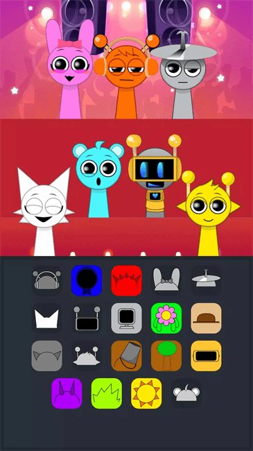 sprunki恐怖节奏盒子