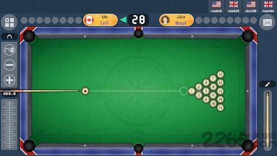 俄罗斯台球游戏(billiards 2k)