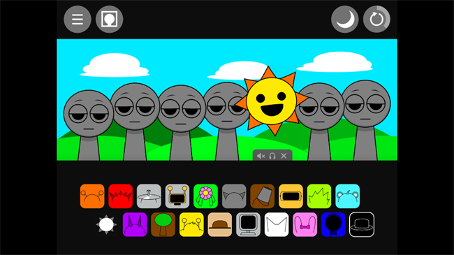 节奏盒子sprunki黑夜模式mod 节奏盒子sprunki黑夜模组最新版