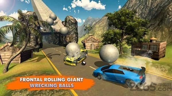 滚动链球碰撞手机游戏