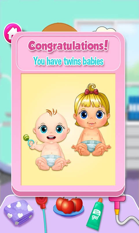 公主妈妈照顾小宝宝游戏