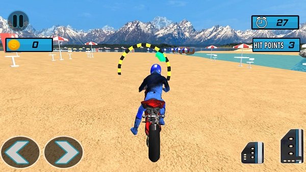 水冲浪摩托车自行车比赛游戏(water surfer moto bike race)