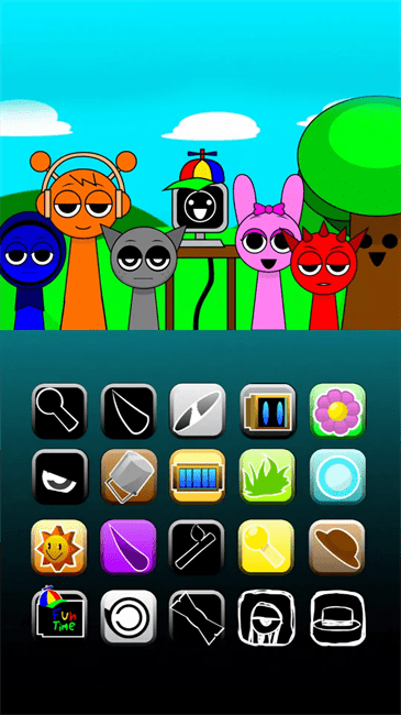 sprunki恐怖节奏盒子