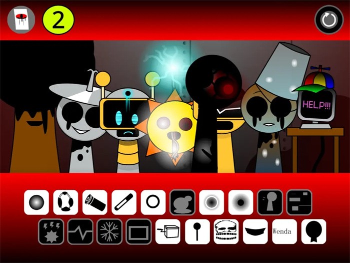 节奏盒子sprunki腐败版2模组