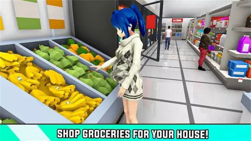 动漫孕妇家庭生活3d手游