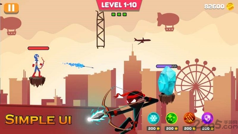 弓箭手火柴人游戏 弓箭手火柴人手机版