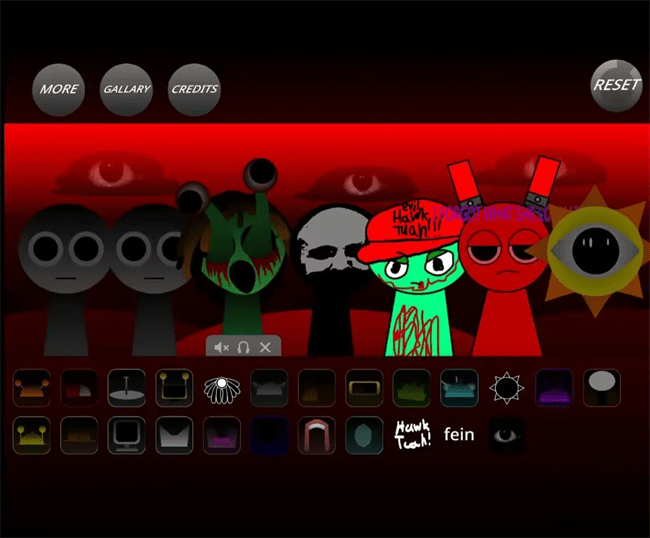 节奏盒子Sprunki简笔画版模组