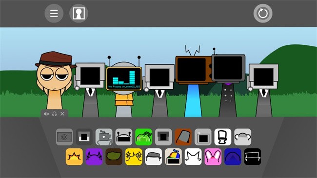 节奏盒子sprunki监控人模组最新版 sprunki节奏盒子监控人模组