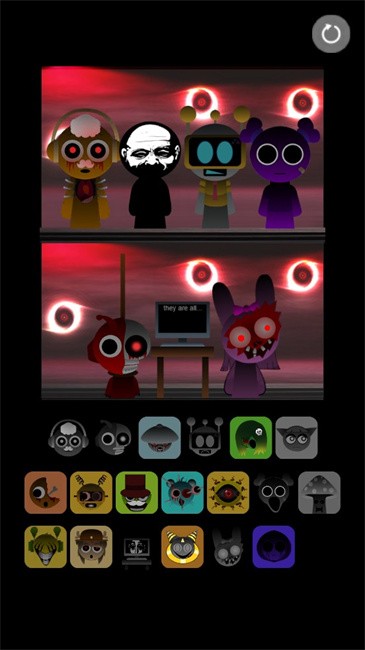 节奏盒子Sprunki混音模组(Sprunki incredibox Mix music)