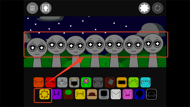 节奏盒子sprunki黑夜模式mod 节奏盒子sprunki黑夜模组最新版