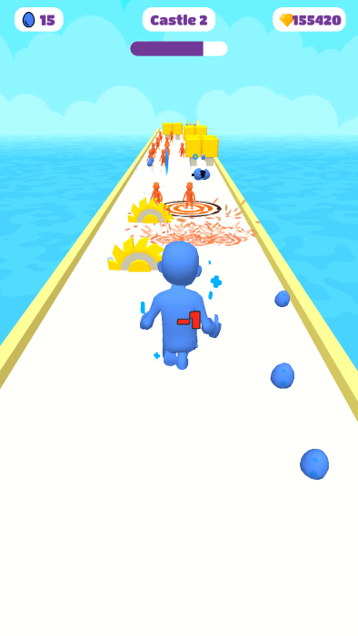 爆炸酷跑防守游戏