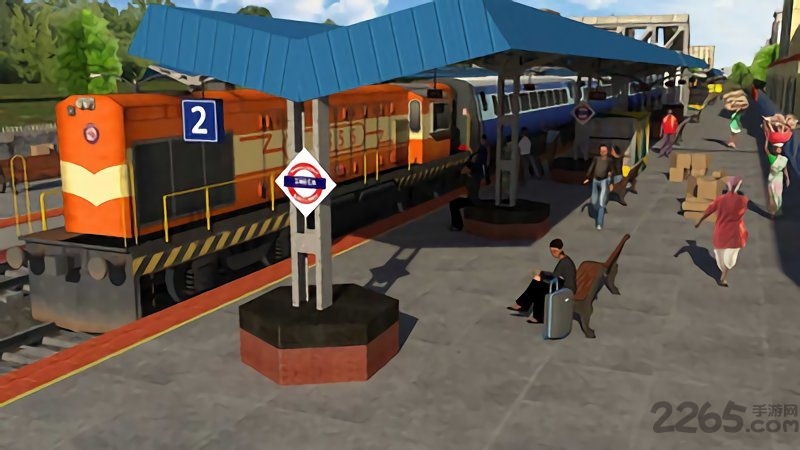 印度火车山地驾驶游戏