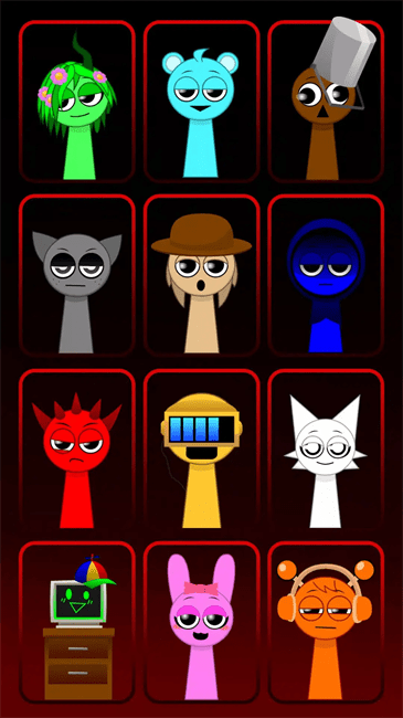 sprunki恐怖节奏盒子