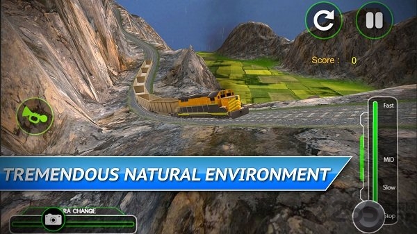 3d火车司机模拟器游戏