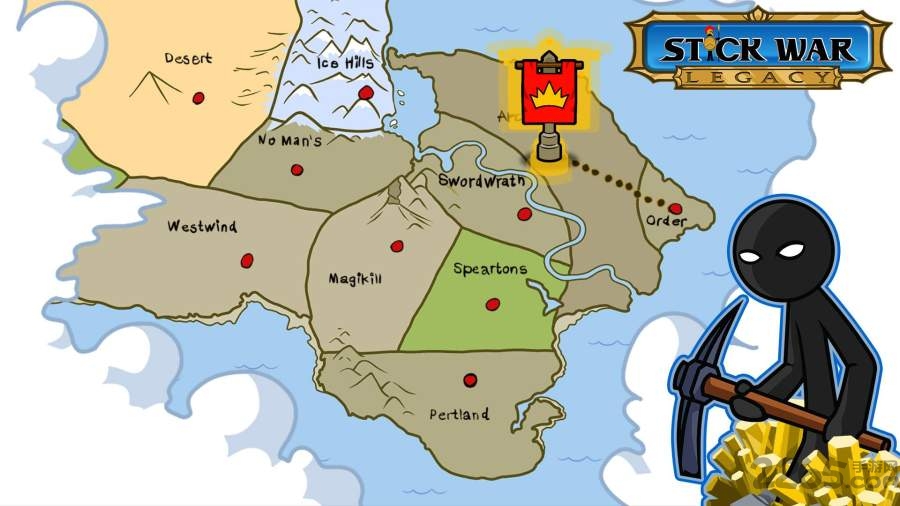 火柴人战争遗产999999钻石999999金币999999人