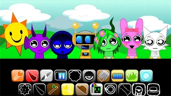 节奏盒子Sprunki幼儿园模组