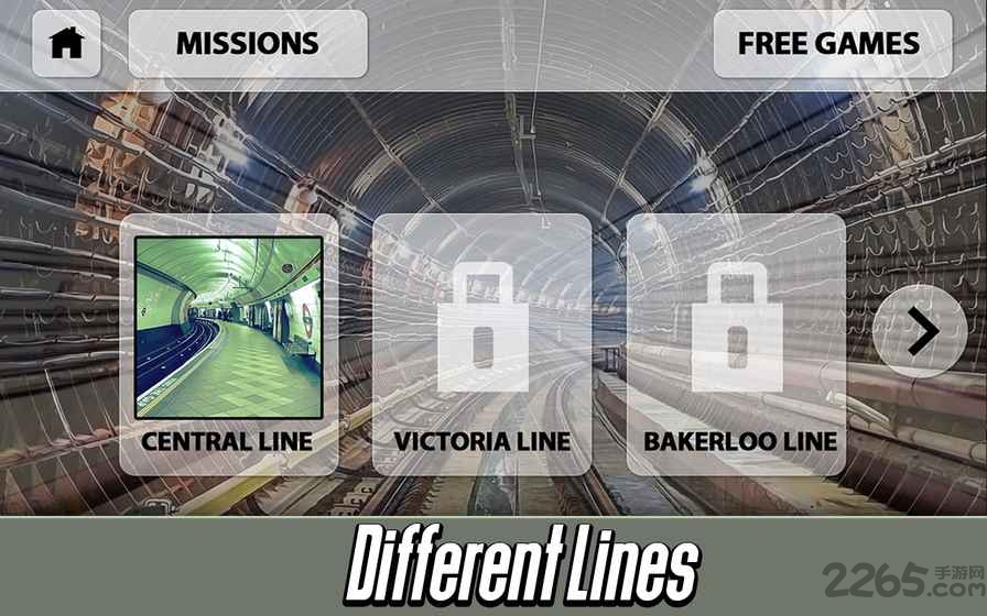 伦敦地铁火车模拟器