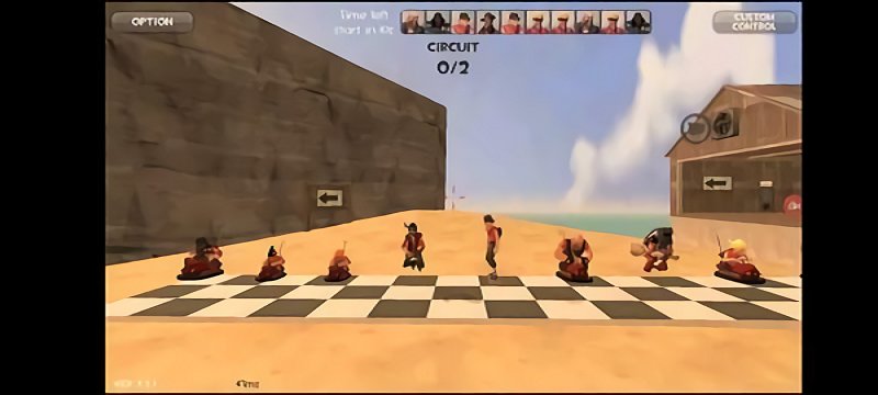 堡垒赛车队游戏(kart fortress)