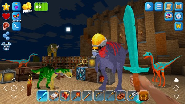 侏罗纪工艺建造和生存世界