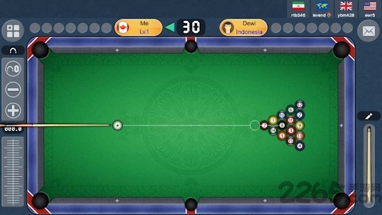 俄罗斯台球游戏(billiards 2k)