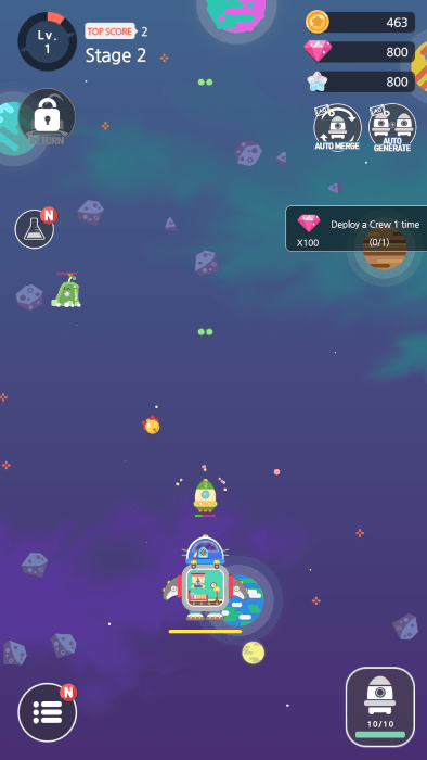 我的小宇宙飞船游戏