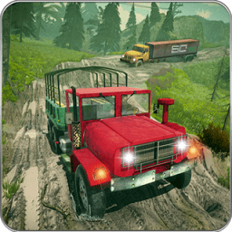 泥泞的越野卡车驾驶游戏