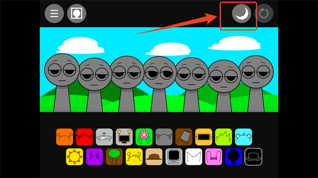 节奏盒子sprunki黑夜模式mod 节奏盒子sprunki黑夜模组最新版