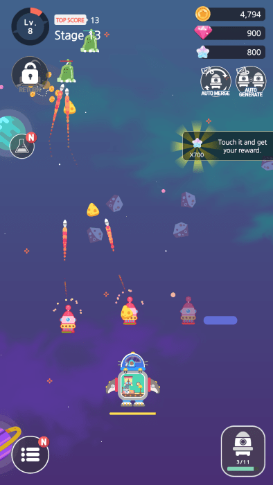 我的小宇宙飞船游戏