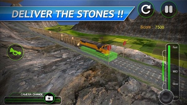 3d火车司机模拟器游戏