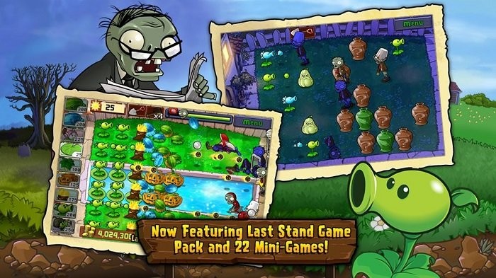 pvz植物大战僵尸95版手机版(plants vs zombies free)