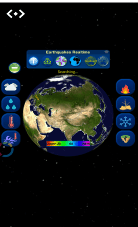 3d全球模拟天气表手机版