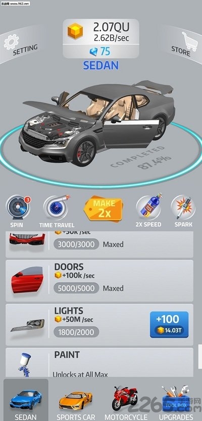 闲置小车汉化版