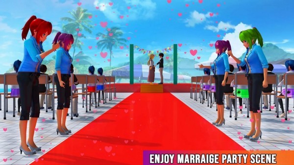 动漫高中生活模拟器游戏