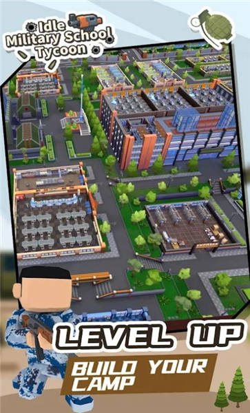 空闲的军校大亨手机版(idiemilitary school tycoon)
