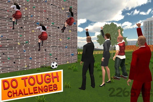 高中运动日游戏