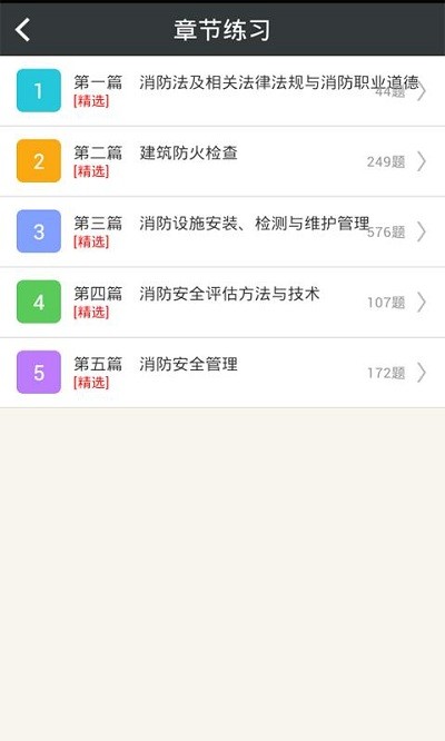 一级消防工程师消防安全技术综合能力考点app