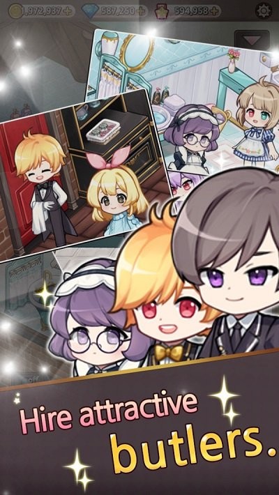 贵族女孩装饰度假小屋游戏