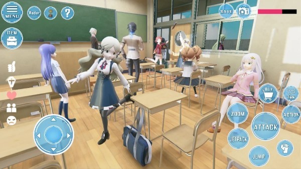 我的高中生活模拟器游戏