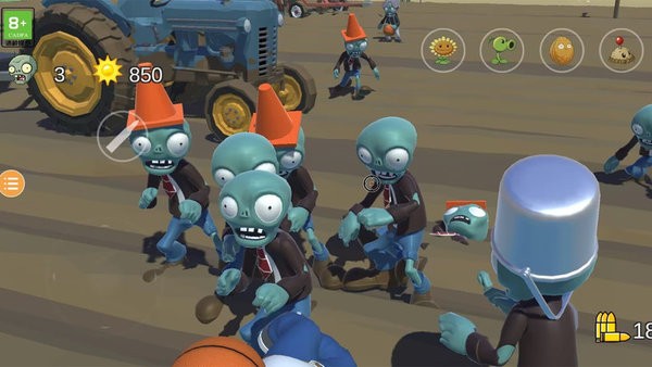 植物僵尸大战之戴夫有枪游戏